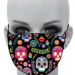 Candy Skull Face Mask