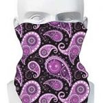 Purple Printed Buff